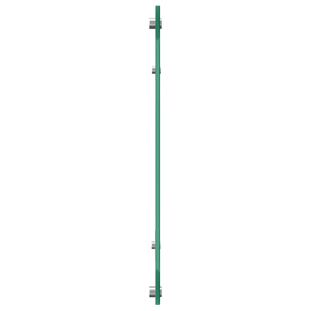 vidaXL Πλακάκι Κουζίνας Διαφανές 120x40x0,6 εκ. Θερμάνθικτο Γυαλί