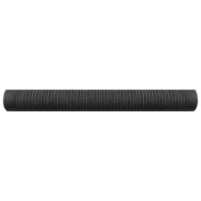 vidaXL Δίχτυ Σκίασης Ανθρακί 3,6 x 25 μ. από HDPE 150 γρ./μ²