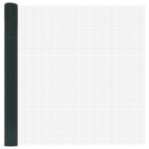 vidaXL Συγκολλητός φράχτης από σύρμα Πράσινο 1.6 x 10 m Ατσάλι