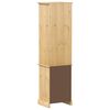 vidaXL Ντουλάπι Μπάνιου Corona 50x40x185 εκ. από Μασίφ Ξύλο Πεύκου