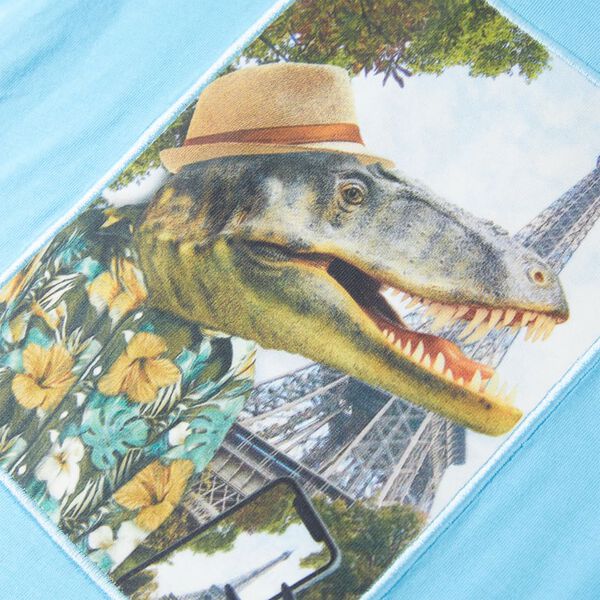 Μπλουζάκι Παιδικό Χρώμα Άκουα 128