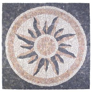 vidaXL &Mu;&omega;&sigma;&alpha;ϊ&kappa;ά &Pi;&lambda;&alpha;&kappa;ά&kappa;&iota;&alpha; Ή&lambda;&iota;&omicron;&sigmaf; &Pi;&omicron;&lambda;ύ&chi;&rho;&omega;&mu;&omicron; 120 x 120 cm &Mu;ά&rho;&mu;&alpha;&rho;&omicron;