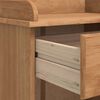 vidaXL Ντουλάπι κρασιού ASKIM Καφέ 57 x 37 x 114 εκ. Μασίφ ξύλο πεύκου