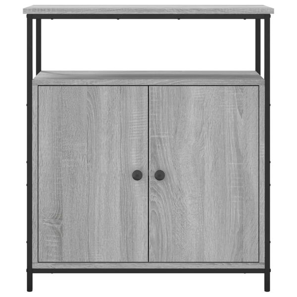 vidaXL Ντουλάπι Γκρι Sonoma 70 x 30 x 80 εκ. από Επεξεργ. Ξύλο
