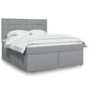 vidaXL &Kappa;&rho;&epsilon;&beta;ά&tau;&iota; Boxspring &mu;&epsilon; &Sigma;&tau;&rho;ώ&mu;&alpha; &Alpha;&nu;&omicron;&iota;&chi;&tau;ό &Gamma;&kappa;&rho;&iota; 180x200 &epsilon;&kappa;. &Upsilon;&phi;&alpha;&sigma;&mu;ά&tau;&iota;&nu;&omicron;