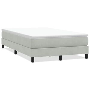 vidaXL Box Spring &Kappa;&rho;&epsilon;&beta;ά&tau;&iota; &chi;&omega;&rho;ί&sigmaf; &sigma;&tau;&rho;ώ&mu;&alpha; &Alpha;&nu;&omicron;&iota;&chi;&tau;ό &gamma;&kappa;&rho;&iota; &Beta;&epsilon;&lambda;&omicron;ύ&delta;&iota;&nu;&omicron;