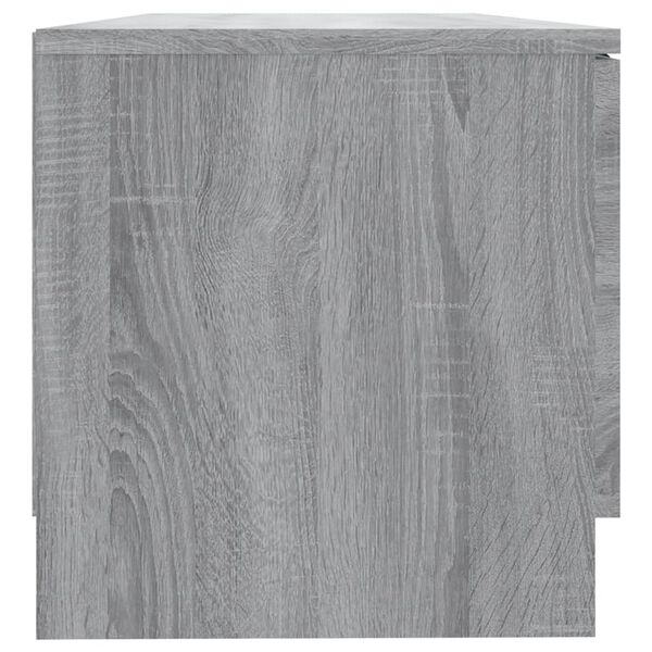 vidaXL Έπιπλο Τηλεόρασης Γκρι Sonoma 80x35x36,5 εκ. Επεξεργασμένο Ξύλο