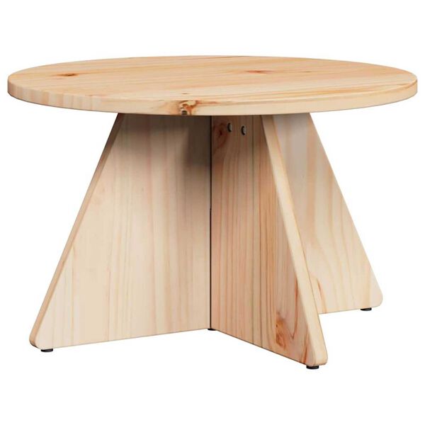 vidaXL Τραπεζάκι σαλονιού 3 pcs Φυσικό 49 x 49 x 30 εκ.