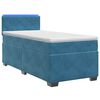 vidaXL &Kappa;&rho;&epsilon;&beta;ά&tau;&iota; Box Spring &mu;&epsilon; &Sigma;&tau;&rho;ώ&mu;&alpha; &kappa;&alpha;&iota; LED &Mu;&pi;&lambda;&epsilon; 90 x 190 cm &Beta;&epsilon;&lambda;&omicron;ύ&delta;&omicron;