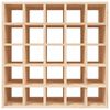 vidaXL Ντουλάπι Κρασιών 56x25x56 εκ. από Μασίφ Ξύλο Πεύκου