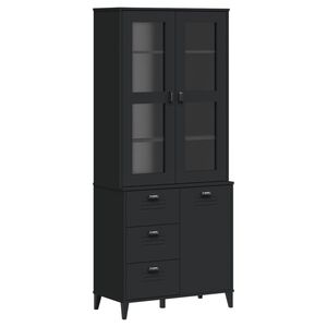 vidaXL &Nu;&tau;&omicron;&upsilon;&lambda;ά&pi;&iota; &Psi;&eta;&lambda;ό VIKEN &Mu;&alpha;ύ&rho;&omicron;&sigmaf; 80x40x190 &epsilon;&kappa;. &alpha;&pi;ό &Mu;&alpha;&sigma;ί&phi; &Xi;ύ&lambda;&omicron; &Pi;&epsilon;ύ&kappa;&omicron;&upsilon;