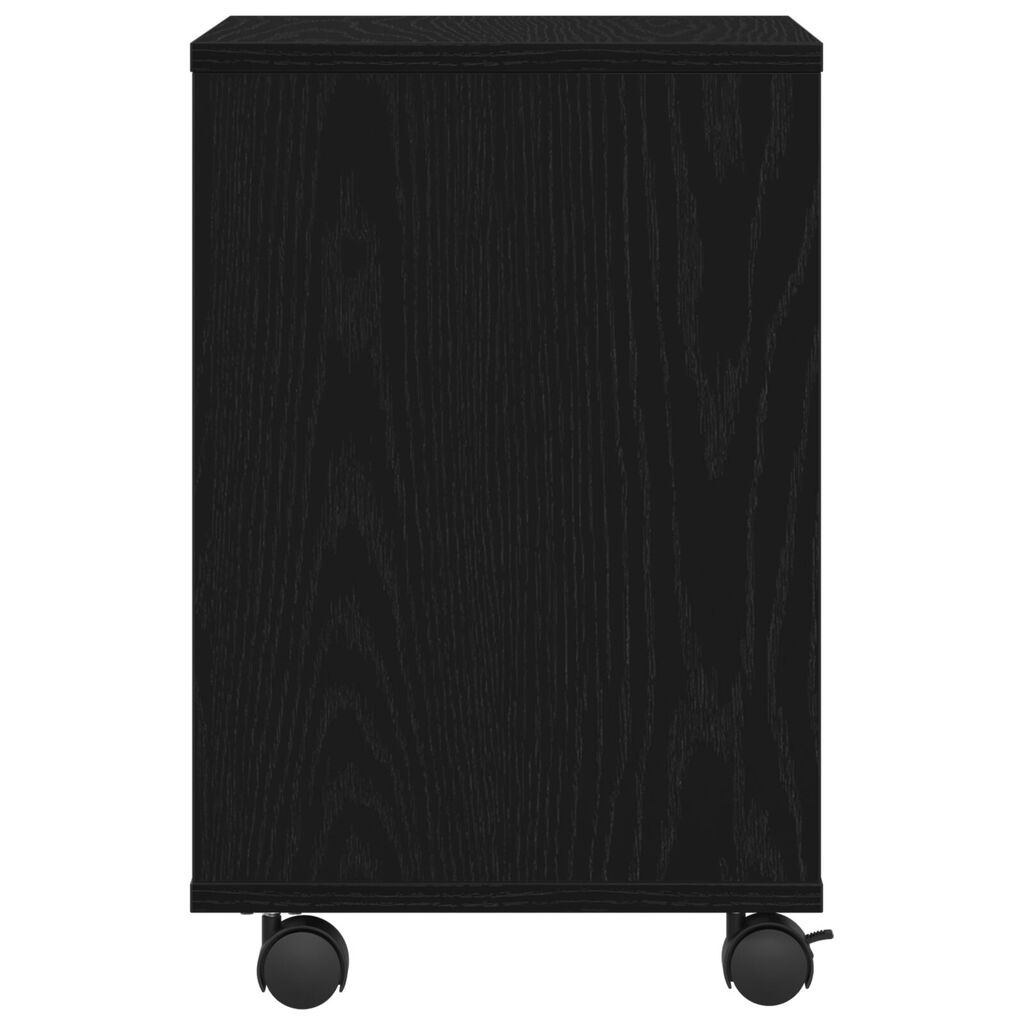 vidaXL Σταντ Εκτυπωτή με Ρόδες Artisan Oak 41x32x48 εκ.