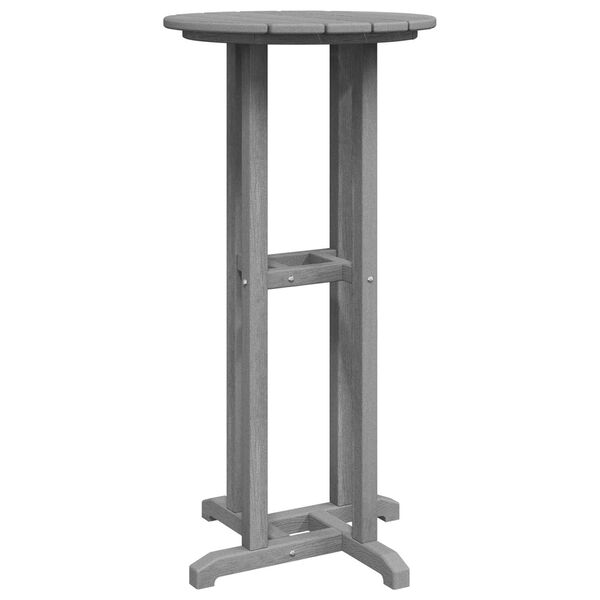 vidaXL Bar Table Ανοιχτό Γκρι 55x55x107 εκ. HDPE