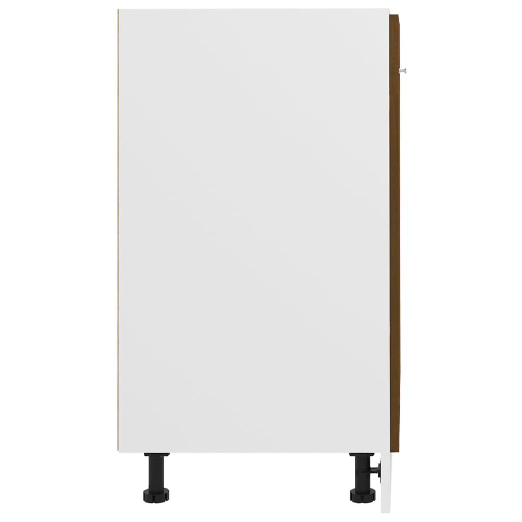 vidaXL Ντουλάπι Lyon Καφέ Δρυς 60 x 46 x 81,5εκ. Επεξεργασμένο Ξύλο