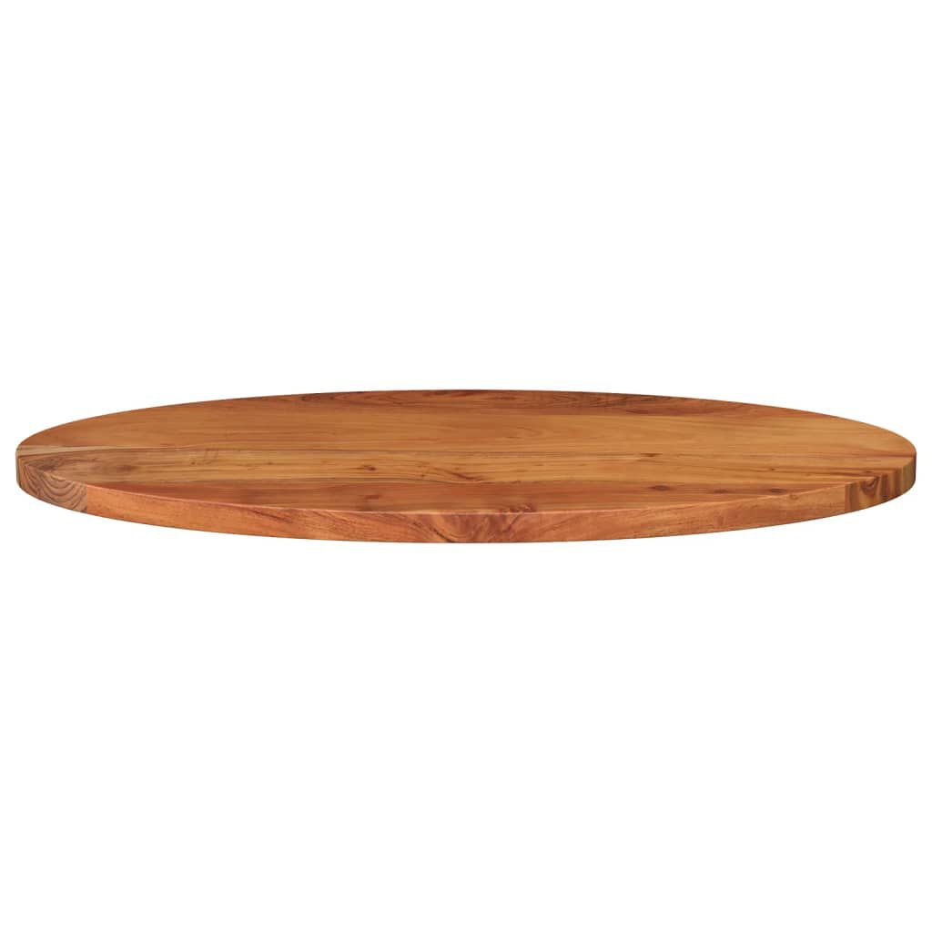 vidaXL Επιφάνεια Τραπεζιού Οβάλ 140x50x2,5 εκ. Μασίφ Ξύλο Ακακίας