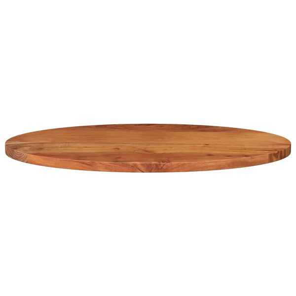 vidaXL Επιφάνεια Τραπεζιού Οβάλ 140x50x2,5 εκ. Μασίφ Ξύλο Ακακίας