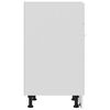 vidaXL Ντουλάπι με Συρτάρια "Lyon" Λευκό 60x46x81,5 εκ. από Τεχνητό Ξύλο