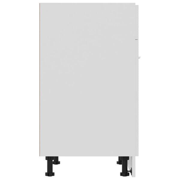 vidaXL Ντουλάπι με Συρτάρι Lyon Λευκό 60x46x81,5 εκ. Επεξ. Ξύλο