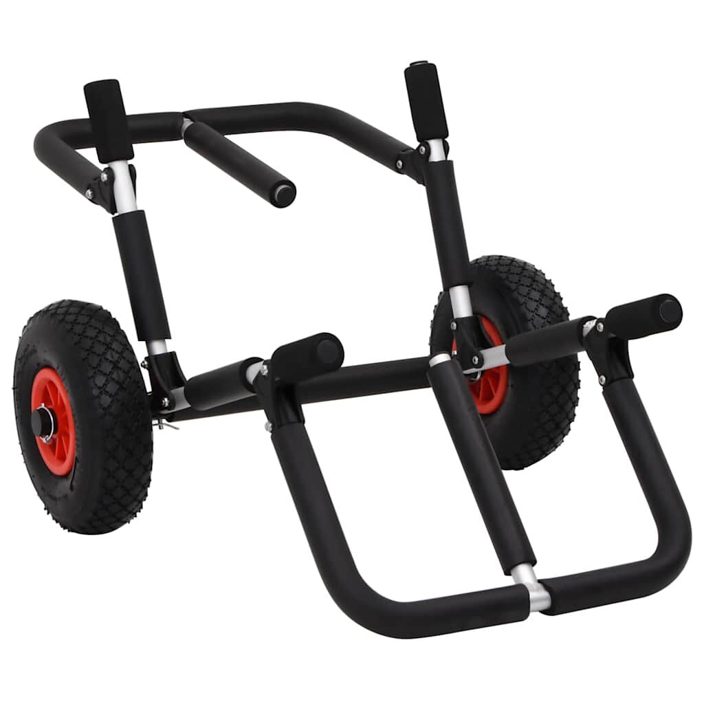 vidaXL Καροτσάκι SUP για 2 σανίδες σερφ Πτυσσόμενο 90 κ. Αλουμινίου