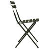 vidaXL Πτυσσόμενη Καρέκλα Κήπου 2 pcs Πράσινο 42 x 46 x 82εκ Ατσάλι