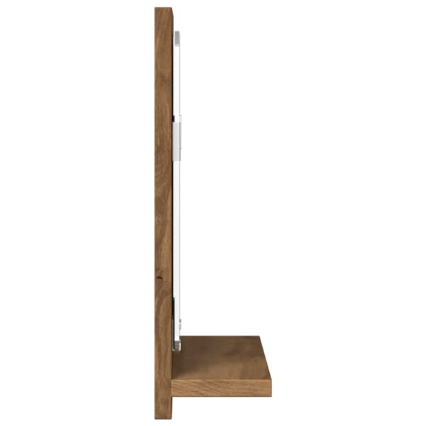 vidaXL Ντουλάπι καθρέφτη μπάνιου Artisan Oak Κατασκευασμένο ξύλο
