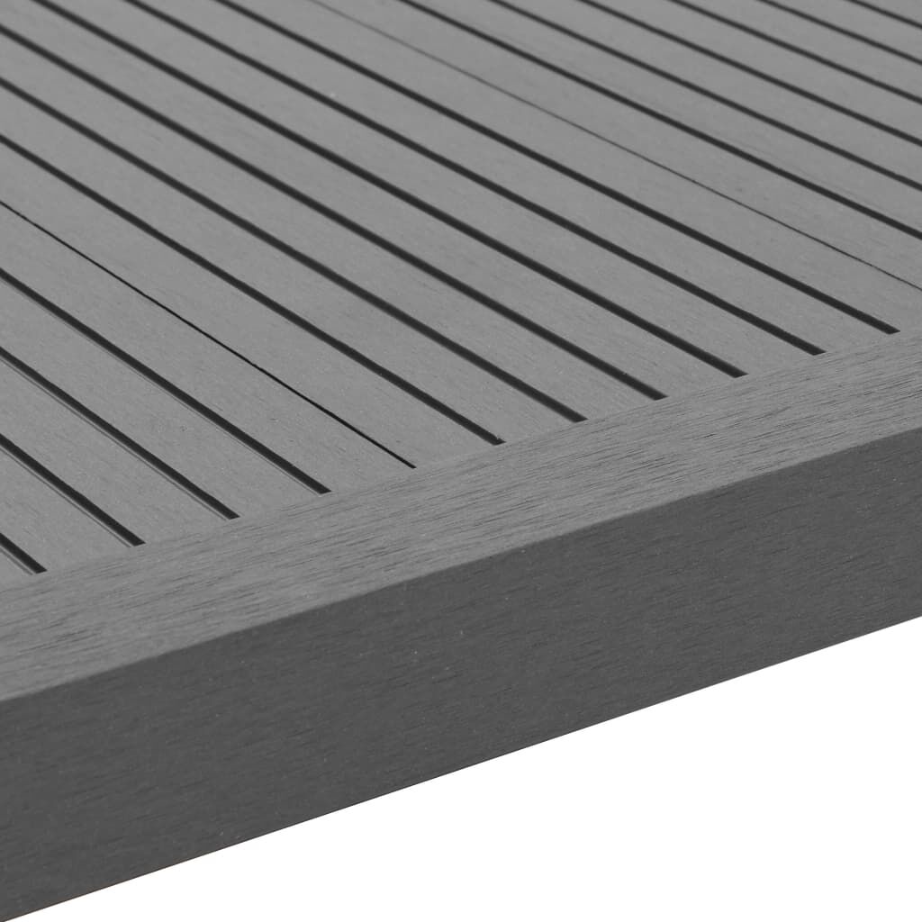 vidaXL Γωνίες Deck 5 τεμ Γκρι 170 εκ. από WPC