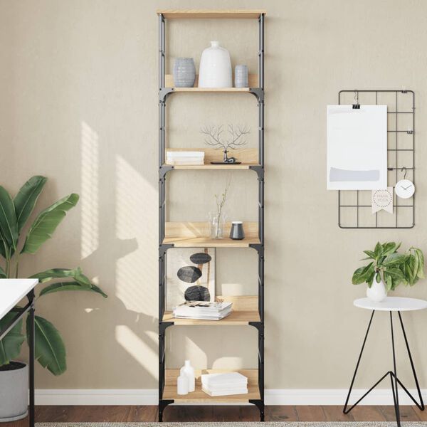 vidaXL &Beta;&iota;&beta;&lambda;&iota;&omicron;&theta;ή&kappa;&eta; Sonoma &Delta;&rho;&upsilon;&sigmaf; 50x33x188,5 &epsilon;&kappa;. &alpha;&pi;ό &Tau;&epsilon;&chi;&nu;&eta;&tau;ό &Xi;ύ&lambda;&omicron;