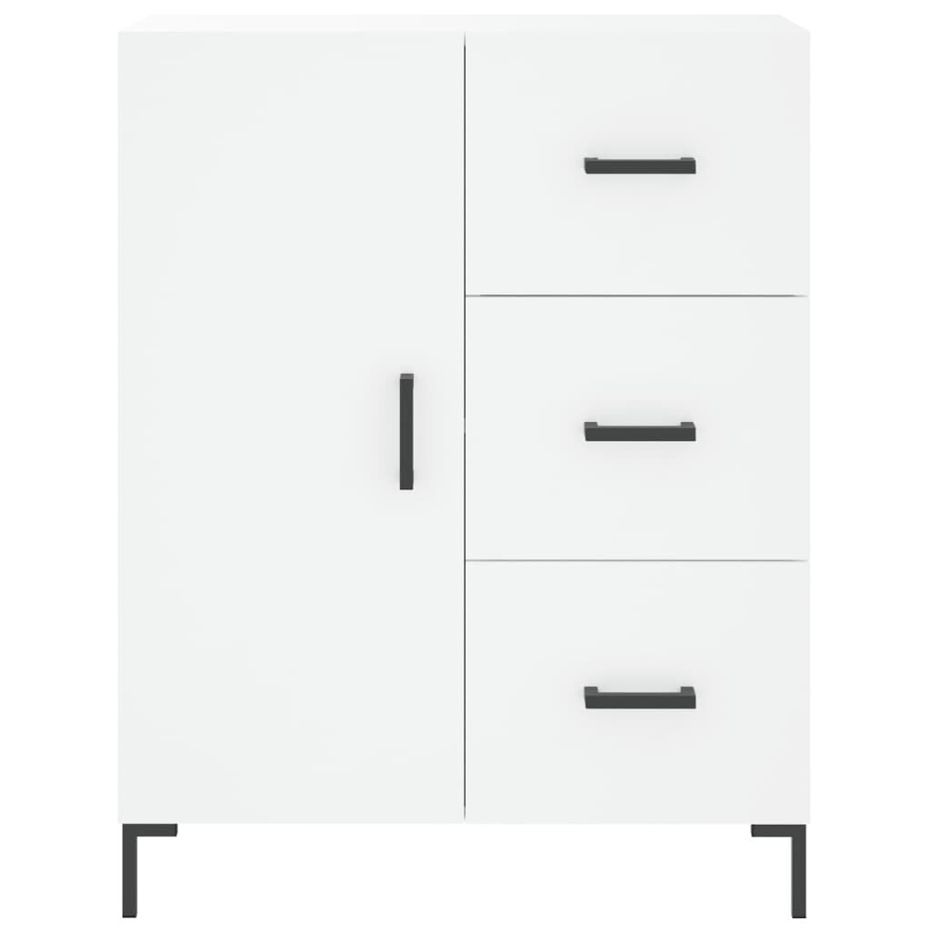 vidaXL Ντουλάπι Λευκό 69,5x34x180 εκ. από Επεξεργασμένο Ξύλο