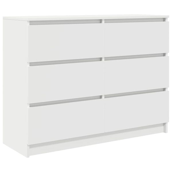 vidaXL Sideboard &Lambda;&epsilon;&upsilon;&kappa;ό 100x35x76 cm &Kappa;&alpha;&tau;&alpha;&sigma;&kappa;&epsilon;&upsilon;&alpha;&sigma;&mu;έ&nu;&omicron; &xi;ύ&lambda;&omicron;