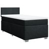 vidaXL &Kappa;&rho;&epsilon;&beta;ά&tau;&iota; Boxspring &mu;&epsilon; &Sigma;&tau;&rho;ώ&mu;&alpha; &Mu;&alpha;ύ&rho;&omicron; 90x200 &epsilon;&kappa;. &Upsilon;&phi;&alpha;&sigma;&mu;ά&tau;&iota;&nu;&omicron;