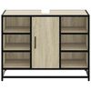 vidaXL Ντουλάπι Μπάνιου Νιπτήρα Sonoma Δρυς 80 x 33 x 60εκ. Επεξ. Ξύλο