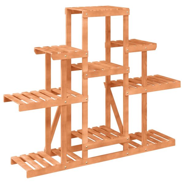 vidaXL Βάση Λουλουδιών 110 x 25 x 96 εκ. από Μασίφ Ξύλο Ελάτης