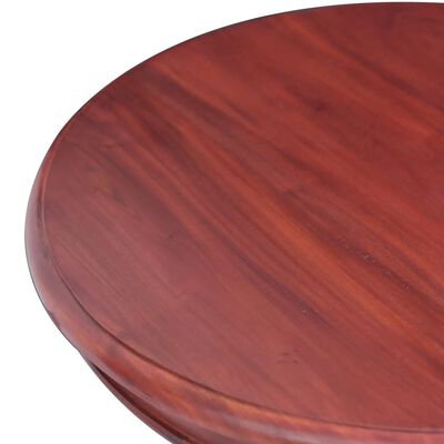 vidaXL Τραπεζάκι Βοηθητικό Καφέ 50 x 50 x 65 εκ. Μασίφ Μαόνι
