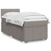 vidaXL &Kappa;&rho;&epsilon;&beta;ά&tau;&iota; Boxspring &mu;&epsilon; &Sigma;&tau;&rho;ώ&mu;&alpha; Taupe 90x190 &epsilon;&kappa;.&Upsilon;&phi;&alpha;&sigma;&mu;ά&tau;&iota;&nu;&omicron;