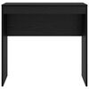 vidaXL Γραφείο Άλλο Μαύρη δρυς 80 x 40 x 76 εκ. Επεξεργασμένο ξύλο