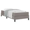 vidaXL &Kappa;&rho;&epsilon;&beta;ά&tau;&iota; &mu;&epsilon; &epsilon;&lambda;&alpha;&tau;ή&rho;&iota;&alpha; Taupe 80 x 200 cm ύ&phi;&alpha;&sigma;&mu;&alpha;