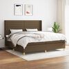 vidaXL &Kappa;&rho;&epsilon;&beta;ά&tau;&iota; Boxspring &mu;&epsilon; &Sigma;&tau;&rho;ώ&mu;&alpha; &Sigma;&kappa;&omicron;ύ&rho;&omicron; &Kappa;&alpha;&phi;έ 200x200 &epsilon;&kappa;. &Upsilon;&phi;&alpha;&sigma;&mu;ά&tau;&iota;&nu;&omicron;