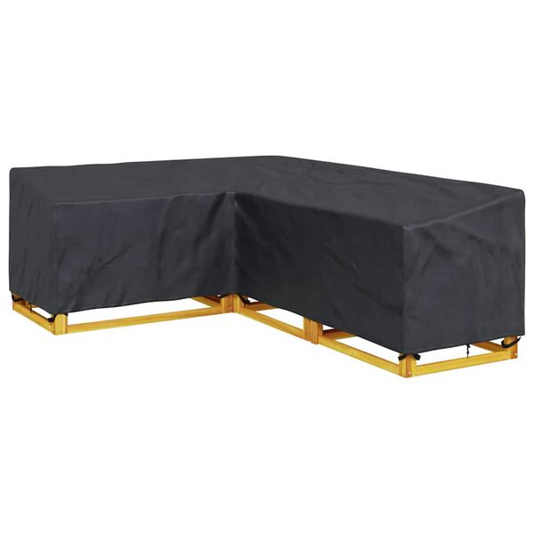 vidaXL Κάλυμμα επίπλων εξωτερικού χώρου 260 x 210 x 80 cm