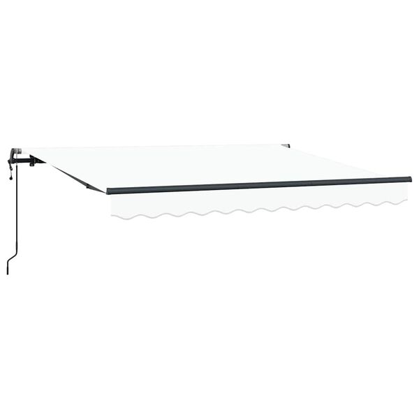 vidaXL Σκηνίτσα Αναδιπλούμενη Λευκό 350 x 200 cm