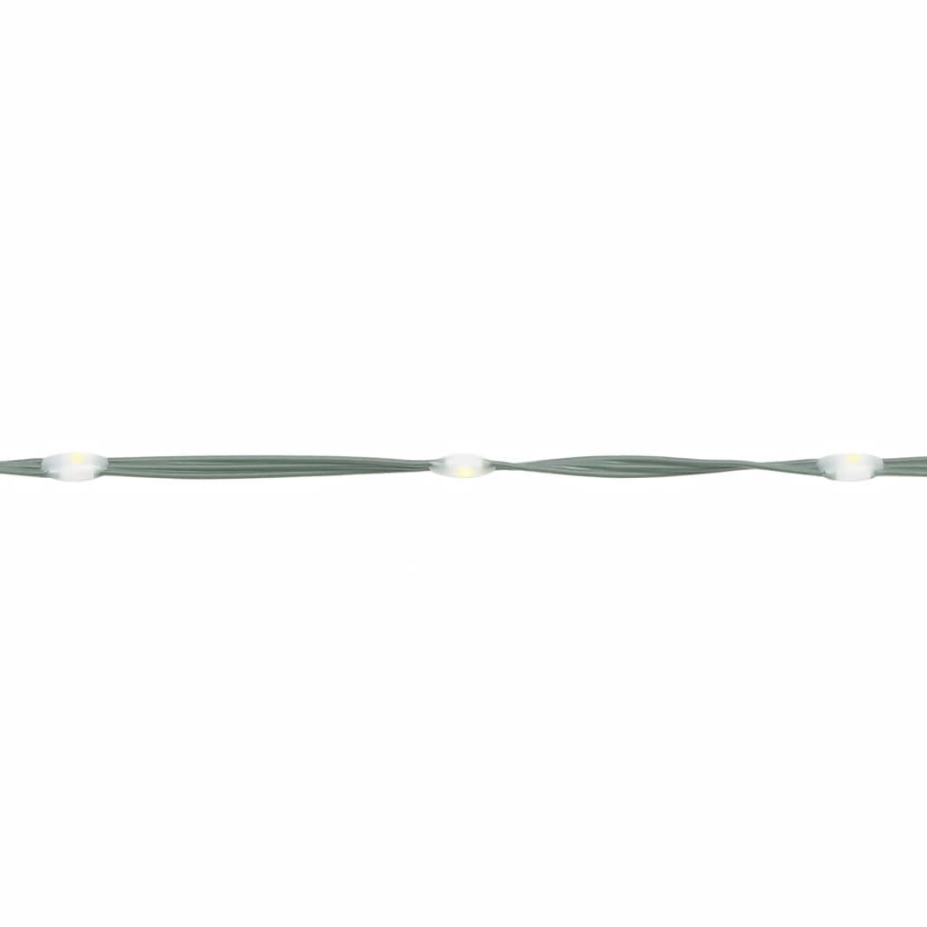 vidaXL Χριστουγεν. Δέντρο για Ιστό Σημαίας 310 LED Ψυχρό Λευκό 300 εκ.
