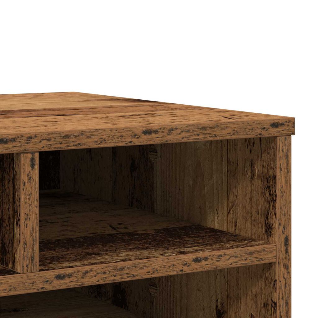 vidaXL Εκτυπωτής Σταντ Παλιό Ξύλο 49x40x22,5 εκ Κατασκευασμένο Ξύλο