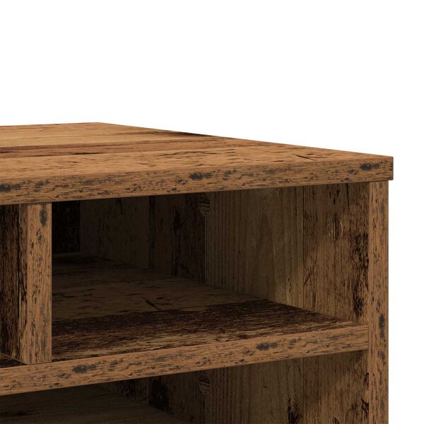 vidaXL Εκτυπωτής Σταντ Παλιό Ξύλο 49x40x22,5 εκ Κατασκευασμένο Ξύλο