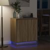 vidaXL Κομοδίνο Δρύς Sonoma 71 x 34.5 x 75 εκ. Επεξεργασμένο ξύλο