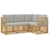 vidaXL &Sigma;&epsilon;&tau; &Kappa;&alpha;&nu;&alpha;&pi;έ 4 pcs &Lambda;&epsilon;&upsilon;&kappa;ό &kappa;&alpha;&iota; &Alpha;&nu;&omicron;&iota;&chi;&tau;ό &Gamma;&kappa;&rho;&iota; 185,5 x 126,5 x 73 &epsilon;&kappa;