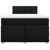 vidaXL &Kappa;&rho;&epsilon;&beta;ά&tau;&iota; Boxspring &mu;&epsilon; &Sigma;&tau;&rho;ώ&mu;&alpha; &Mu;&alpha;ύ&rho;&omicron; 120x190 &epsilon;&kappa;. &Upsilon;&phi;&alpha;&sigma;&mu;ά&tau;&iota;&nu;&omicron;