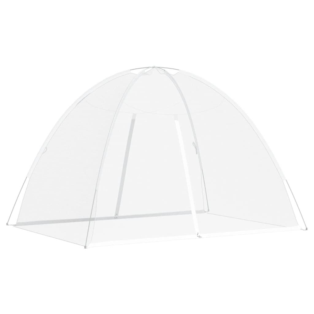 vidaXL Κουνουπιέρα Mongolia με Πόρτες 200 Δίχτυ Λευκό 200x150x140 εκ.