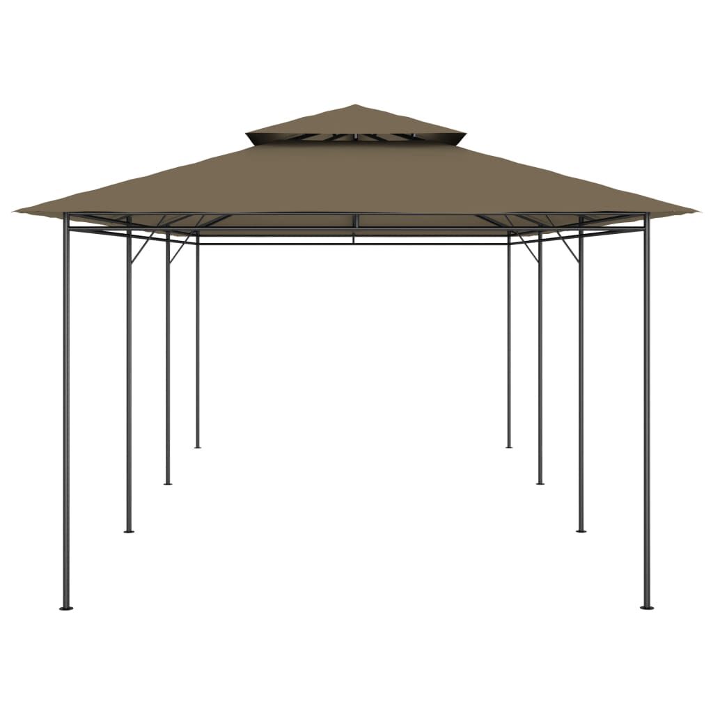 vidaXL Κιόσκι Taupe 600 x 298 x 270 εκ. 180 γρ/μ²