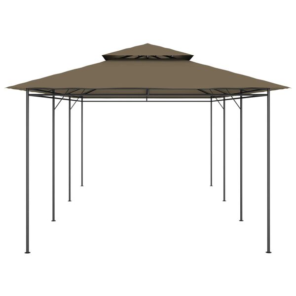 vidaXL Κιόσκι Taupe 600 x 298 x 270 εκ. 180 γρ/μ²