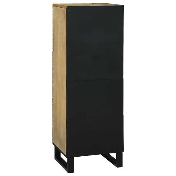 vidaXL Highboard 40x33.5x110 εκ. Μασίφ Ξύλο Μάνγκο