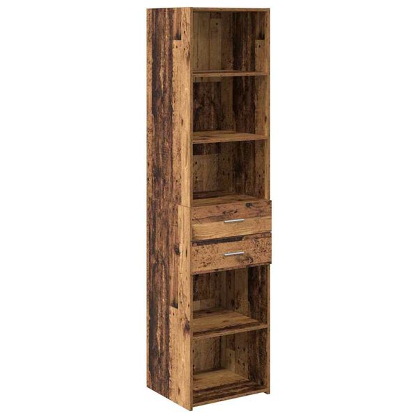 vidaXL Highboard &Pi;&alpha;&lambda;&iota;ό &Xi;ύ&lambda;&omicron; 45 x 42,5 x 185 &epsilon;&kappa;. &Epsilon;&pi;&epsilon;&xi;&epsilon;&rho;&gamma;&alpha;&sigma;&mu;έ&nu;&omicron; &xi;ύ&lambda;&omicron;